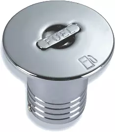 Dekksforskruvning forkrommet rett 2" Water