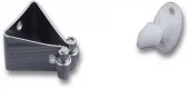 Dørholder Razeto syrefast/nylon 55 mm