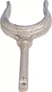 1852 Åregaffel galvanisert 2 1/4"