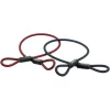 Robline Låsewire rød/sort 1,5 m