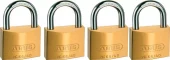 Abus Hengelås 65/40, 4 stk, 40 mm