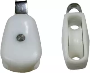 Blokk, enkel, 50mm, nylon