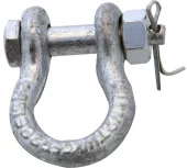 Ankersjakkel m/pin 3/8 galv