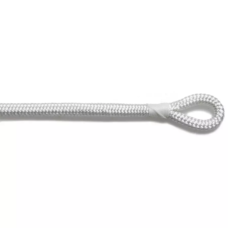 Robline Flettet fenderline 2-pk hvit 6 mm x 2 m