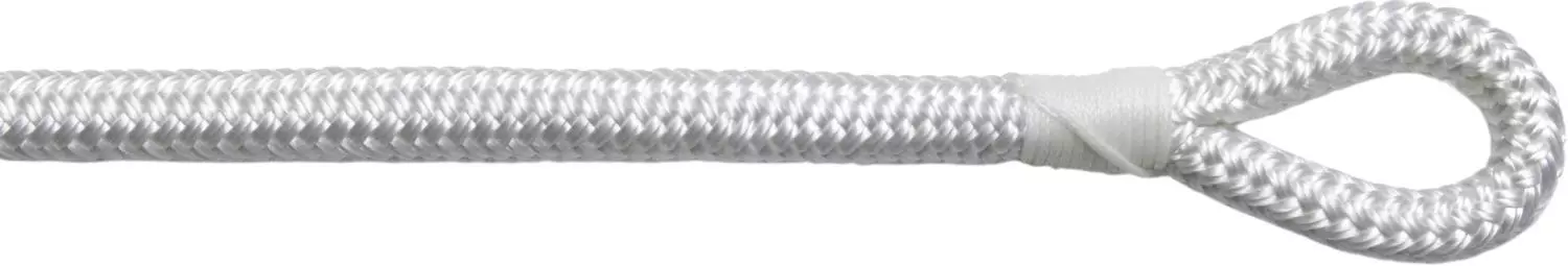 Robline Flettet fenderline 2-pk 6 mm x 1,5 m hvit