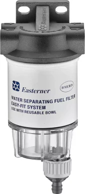 Drivstoffilter Compact 10 Micron m/bolle universal