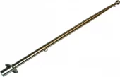 1852 Flaggstang med holder, syrefast, 75 cm