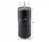 Oljefilter Mann WP 962/5 bypass