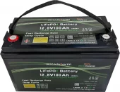 Lithiumbatteri PRO m/varme og bluetooth 12V 100Ah
