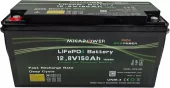 Lithiumbatteri PRO m/varme og bluetooth 12V 150Ah