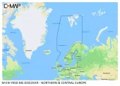 C-Map Discover Nord- og Sentral-Europa