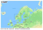 C-Map Discover Bergen til Brandsfjorden