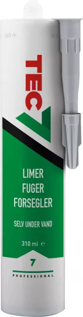 Tec7 Lim og fugemasse 310 ml beige