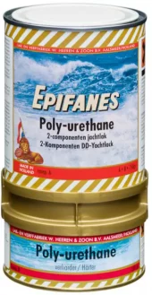 Epifanes Poly-Urethan lakk 811 Gray Mist A+B 750 g