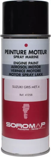 Soromap Motorspray Suzuki grå met 4 temps 400ml