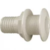 Skroggjennomføring nylon krem 1 1/2