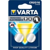 VARTA Lithium CR2016 3V 2-Pakning