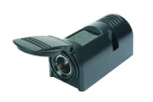 DIN 12/24V Uttak utenpåliggende montering 16A 12-24V