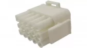 Plugghus, Rett, 6.35 mm, 15 Pole, TE Connectivity