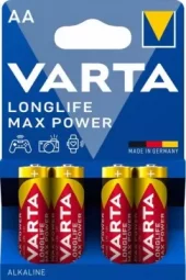 Longlife Max Power AA 4-pakning