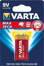 VARTA Max Tech 9V 1-pakning