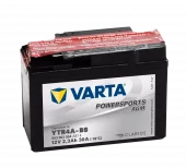 VARTA AGM MC Batteri 12V 2,3AH 30CCA (113x49x85mm) +høyre YTR4A-BS
