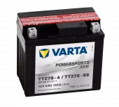 VARTA AGM MC Batteri 12V 5AH 120CCA (113x70x105mm) +høyre TTZ7S-BS (507902)