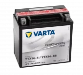 VARTA AGM MC Batteri 12V 12AH 200CCA (152x88x147mm) +venstre YTX14-BS