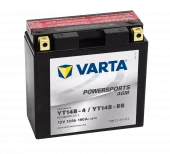 VARTA AGM MC Batteri 12V 12AH 190CCA (152x70x150mm) +venstre YT14B-BS (513903)