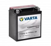 VARTA AGM MC Batteri 12V 14AH 210CCA (150x87x161mm) +venstre YTX16-BS