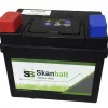 SKANBATT Plenklipper Batteri 12V 28AH 240CCA (186x130x171mm) +venstre
