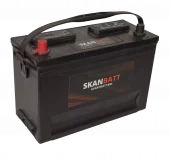 SKANBATT MF50-600 Startbatteri 12V 80AH 600CCA (343x127x234/254) +venstre