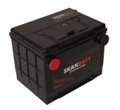 SKANBATT Startbatteri 12V 65AH 650CCA (230x179x180/180mm) +venstre
