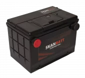 SKANBATT Startbatteri 12V 80AH 800CCA (260x179x180/180mm) +venstre