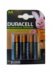 DURACELL RC SC NiMh 4/HR6 AA - 4 pakning