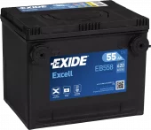 EXIDE STARTBATTERI 12V 55AH (230x180x186mm) +Venstre