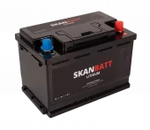 SKANBATT Lithium Batteri 12V 104AH 100A BMS (279x175x190mm) - Small