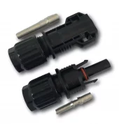 Kontakt til solcellepanel (par) MC4 for 10mm2 kabel