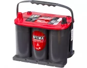 OPTIMA AGM Red Top 12V 44AH 730CCA (237x172x197mm) +venstre 8020-255