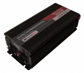 SKANBATT Inverter 12V 3000W Ren Sinus med Nettprioritering, Trådløs Fjernkontroll
