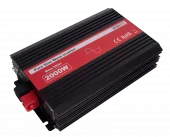 SKANBATT Inverter 12V 2000W Ren Sinus m/Kablet Fjernkontroll