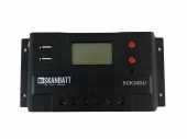 SKANBATT Solcelleregulator PWM 12/24V 30A (SCK30DU)