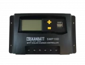 SKANBATT MPPT Solcelleregulator 12/24V 10A med display