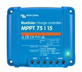 VICTRON Blue Solar MPPT 75/15 u/blåtann