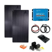 SKANBATT 1460x540 - 320W Flexi komplett kit 2x160W med VICTRON BT MPPT