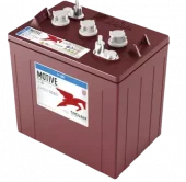 TROJAN Deep Cycle Traksjonsbatteri 6V 225AH (262x181x283mm) +diagonalt (skrupol) (T105)
