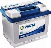 VARTA Blue Dynamic Batteri 12V 60AH 540CCA (242x175x190/190mm) +venstre D43