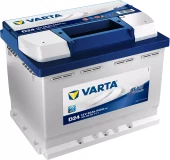 VARTA Blue Dynamic Batteri 12V 60AH 540CCA (242x175x190/190mm) +høyre D24