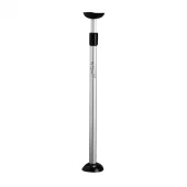 Teleskop støtte 125,5-202 cm aluminium