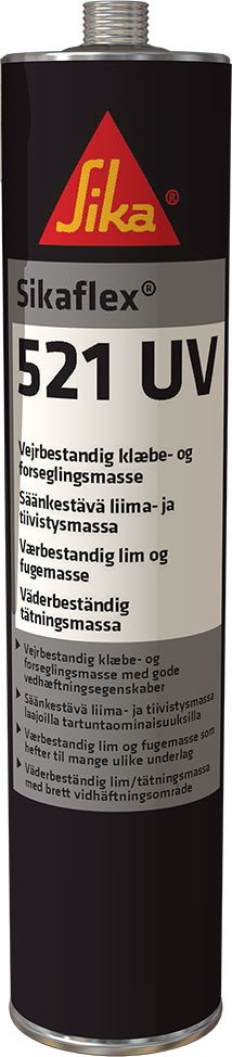 Sikaflex-521 UV Fugemasse grå 300 ml